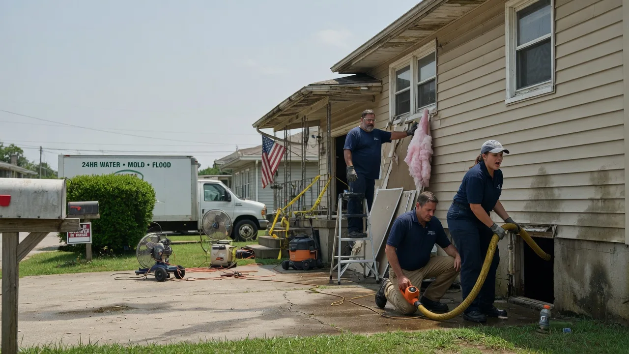 Water Damage Repair in Tiffin, IA near me